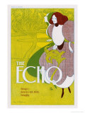 Poster for the Echo  Chicago's Humorous and Artistic Fortnightly