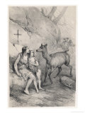 Genevieve De Brabant and Her Mother are Succoured by a Friendly Doe