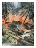 Tank Battle in the Forests of Leningrad