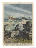 Soviet Tanks Thwart the Germans' Landing Attempt in Estonia