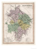 Map of Warwickshire