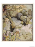 Hop O' My Thumb and the Sleeping Giant's Boots