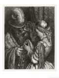Bluebeard Warns Her About the Key to the Room She is Forbidden to Enter