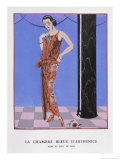 T-Bar Shoes and a Sleeveless Drop-Waist Dress with Sash Tie