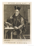 Scholar  Leonard Lessius a Jesuit to be Precise  Pauses Quill in Air