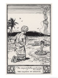 The Serpent-Father of Nagpur Protecting His Child