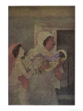 Krishna (The 8th Incarnation of Vishnu) is Born to Devaki and Vasudev