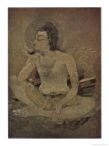 The God Shiva Saves Humanity by Drinking the Pois
