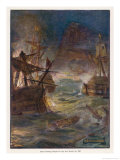 Combined French and Spanish Naval Attack on Gibraltar is Destroyed by the British