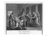 Numa Institutes the Vestal Virgins Four Priestess-Like Ladies