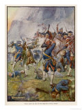 The British Beat off a Spanish Attack