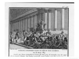 Catiline Plotting to Seize Power in Rome is Denounced in the Senate by Cicero