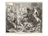 The Emperor Otto 1 Defeats the Hungarian Magyars at the Lechfeld