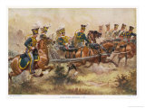 British Royal Horse Artillery in Action