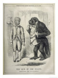 His Theory is Satirised  The Lion of the Season