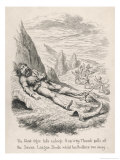 Giant Orge Falls Asleep