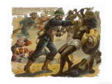 Royal Navy Captain ARWilson Engages in Single Combat with Only the Hilt of His Sword