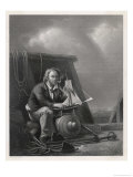 Sailor and His Model Ship