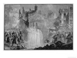 The So-Called "Angels of Mons" Halt the German Advance at Mons Belgium