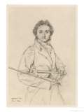 Niccolo Paganini Italian Musician in 1819
