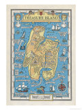 Map of Treasure Island