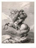 Napoleon I Crossing the Saint-Bernard Pass Through the Alps 1800
