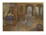 The Ghost of a Lady Haunts a Girl's Bedroom