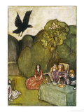 The Raven of Ill-Omen Comes to Cuchulain