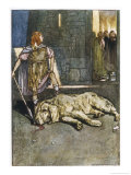 Cuchulain (Cu Chulainn) Slays the Hound of Culain