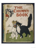 Cover of Nelson's the Chummy Book  Showing a Dog and Cat Making Friends