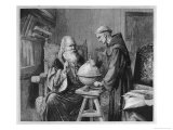Galileo Galilei Demonstrates His Astronomical Theories to a Monk
