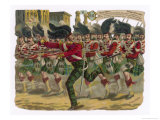 Lieutenant Macpherson Leads a a Charge by the 78th Highlanders to Capture Enemy Guns at Lucknow