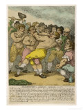 Description of a Boxing Match Between Ward and Quirk