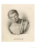 Aristotle Greek Philosopher: a Sculptured Head