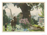 They Enjoy Paradise with Its Wonderfully Varied Wildlife