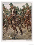 An Uhlan Cavalry Charge