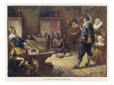 Dutch Governor Jan Van Riebeeck Entertains the Native Hottentots on the Claversingel