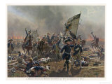Battle of Zorndorf Friedrich Der Grosse Leads His Soldiers