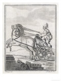 Four-Horse-Power Chariot of the Kind Used in Racing