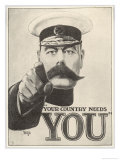 Your Country Needs You  Featuring Lord Kitchener
