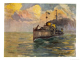 German Torpedo-Boat at Sea