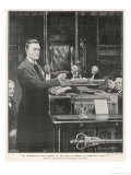 Joseph Chamberlain Liberal Politician Speaking in the House of Commons on 2 August 1901