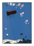 Kite Balloon is Attacked by an Aeroplane