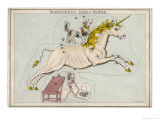The Constellation of the Unicorn and Canis Minor