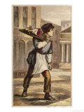 Butcher's Boy Delivering an Order on Foot