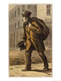 London Characters: The Old Clothes Man Buys and Sells the Garments