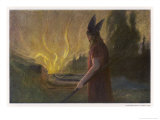 Wotans Abschied Wotan's Farewell to Brunnhilde