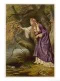 Hamlet  Act IV Scene I: Ophelia Gathers Flowers by the Stream