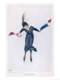Patriotic Skater from the Early Years of the First World War