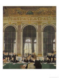 The Peace Treaty is Signed in the Palace of Versailles